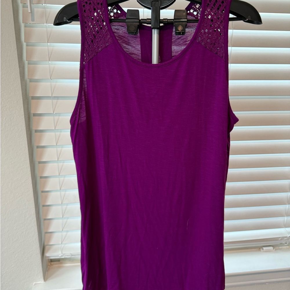 Lane Bryant Magenta Tank Top